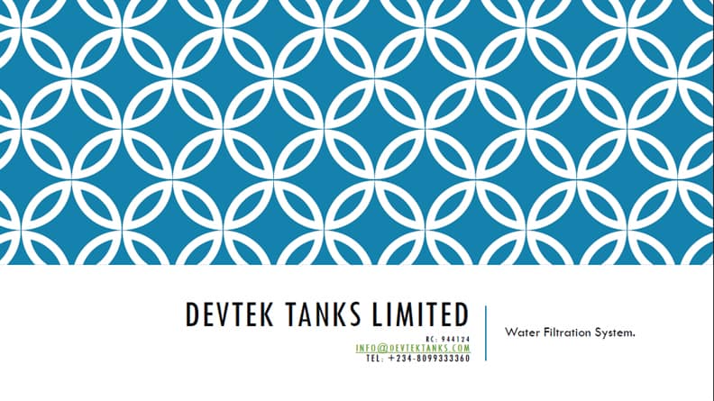 devtek water filteration
